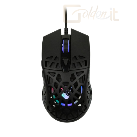 Egér KONIX Drakkar Aegir Ultra Light Gaming Mouse Black - KX-DK-GM-UL-PC