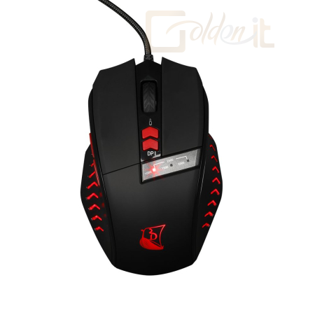 Egér KONIX Drakkar Runemaster Evo Gaming mouse Black - KX-GMD-M20E-PC