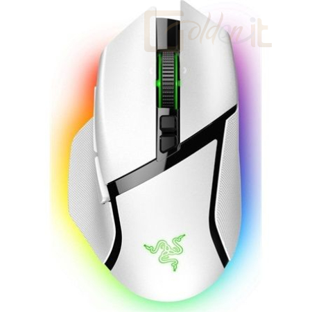 Egér Razer Basilisk V3 Pro Gamer Mouse White - RZ01-04620200-R3G1