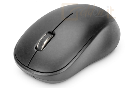 Egér Digitus DA-20161 Wireless Optical Mouse Silent Black - DA-20161