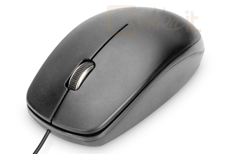 Egér Digitus DA-20160 USB mouse with cable Black - DA-20160