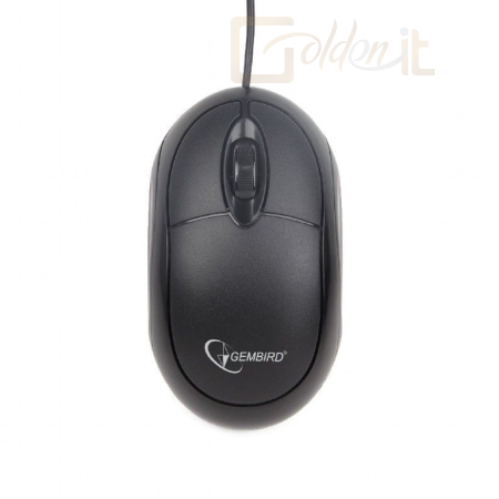 Egér Gembird MUS-U-01 Optical Mouse Black - MUS-U-01