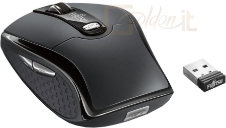 Egér Fujitsu WI660 Wireless Mouse Black - K471-L100