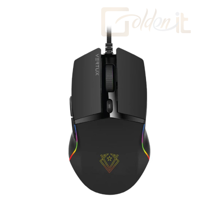 Egér VERTUX Argon RGB Gaming Mouse Black - ARGON