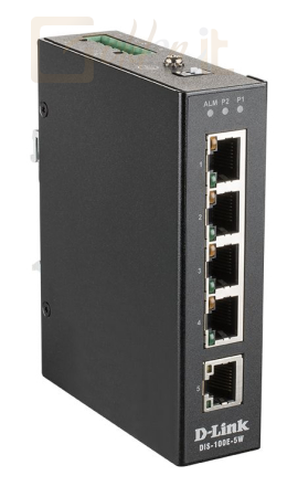 Hálózati eszközök D-Link DIS-100E-5W Industrial Fast Ethernet Unmanaged Switch - DIS-100E-5W