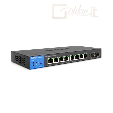 Hálózati eszközök Linksys 8-Port Managed Gigabit Ethernet Switch with 2 1G SFP Uplinks - LGS310C-EU