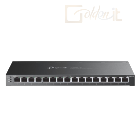 Hálózati eszközök TP-Link TL-SG2016P JetStream 16-Port Gigabit Smart Switch with 8-Port PoE+ - TL-SG2016P