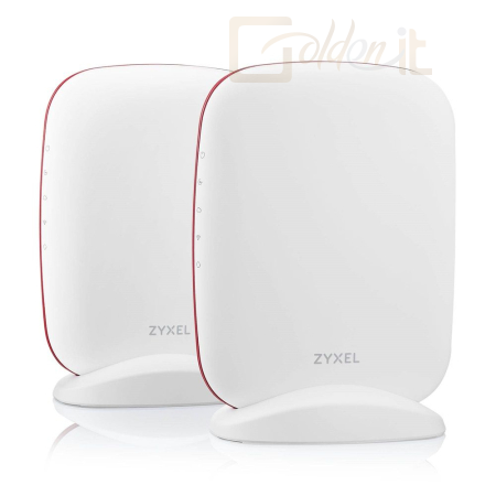 Hálózati eszközök ZyXEL AXE5400 Dual-Band Wireless Router Wifi 6E White - SCR50AXE-EU0101F