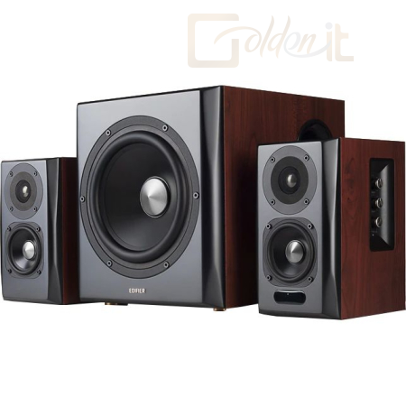 Hangfal Edifier S350DB 2.1 Bluetooth Speaker Brown - S350DB BROWN