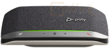 Hangfal Poly Plantronics Sync 20 USB-C Conferencing Speaker Black/Silver - 216868-01