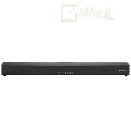 Hangfal Promate  CastBar-120 120W Ultra-Slim SoundBar with Built-in Subwoofer Black - CASTBAR-120.EU