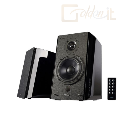 Hangfal Edifier R2000DB Powered Bluetooth Bookshelf Speakers Black - R2000DBB