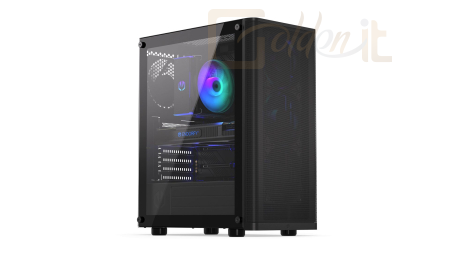 Ház Endorfy Ventum 200 Air Tempered Glass Black - EY2A002