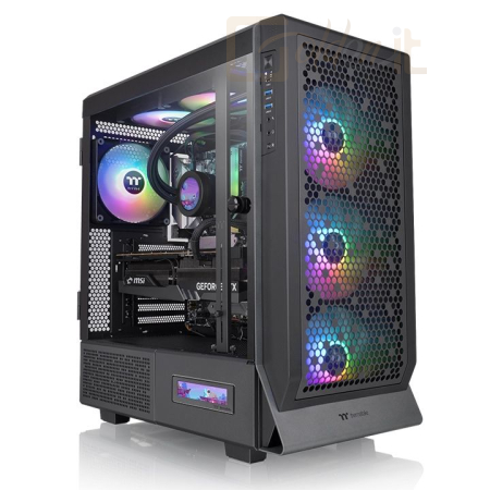 Ház Thermaltake Ceres 500 ARGB Tempered Glass Black - CA-1X5-00M1WN-00