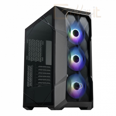 Ház Cooler Master MasterBox TD500 Mesh V2 Window Black - TD500V2-KGNN-S00