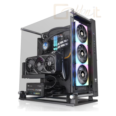 Ház Thermaltake Core P3 TG Pro Tempered Glass Black - CA-1G4-00M1WN-09