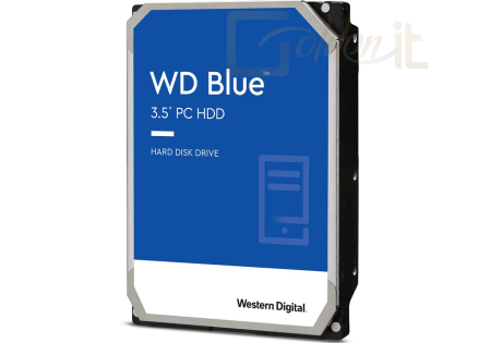 Winchester (belső) Western Digital 4TB 5400rpm SATA-600 256MB Blue WD40EZAX - WD40EZAX