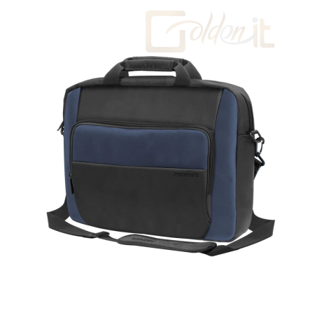 Notebook kiegészitők Promate  Limber-MB Large Capacity Messenger bag with Multiple Compartments for Laptops 15,6” Black - LIMBER-MB.BLACK