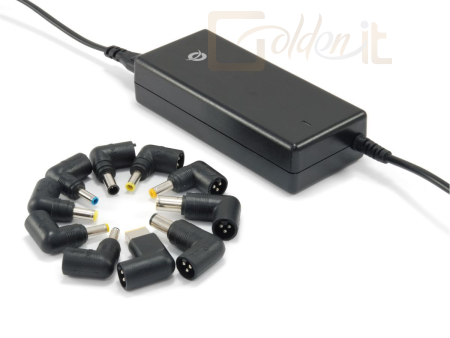 Notebook kiegészitők Conceptronic  CNB90 Universal Laptop Charger 90W Black - CNB90