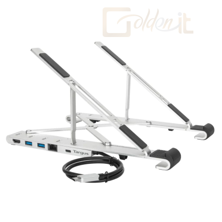 Notebook kiegészitők Targus Portable Laptop Stand with Integrated Dock - AWU100005GL