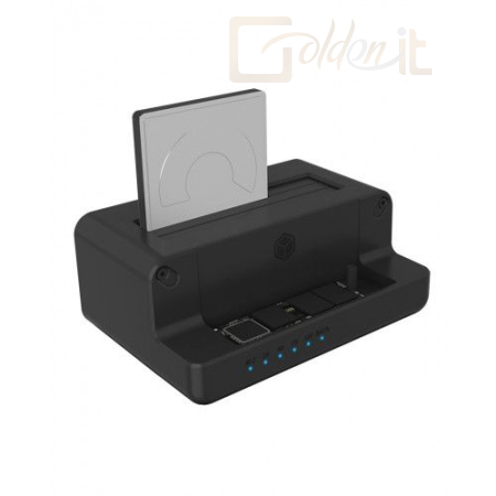 Notebook kiegészitők Raidsonic Icy Box IB-2914MSCL-C31 Docking Station Black - IB-2914MSCL-C31