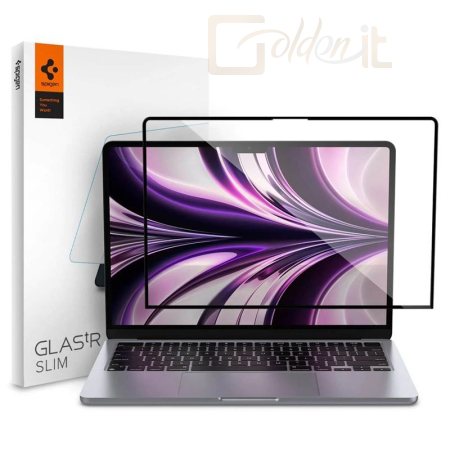 Notebook kiegészitők Spigen Glass Slim 1 Pack - MacBook Air 13