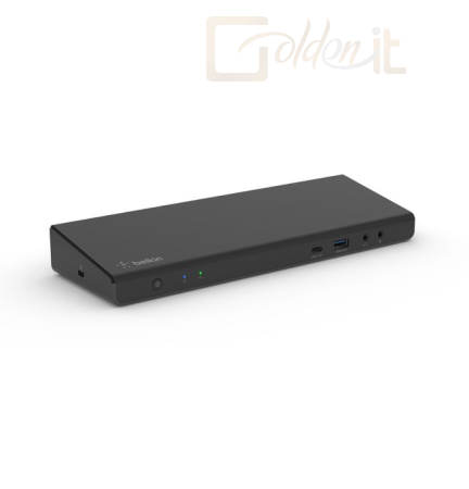 Notebook kiegészitők Belkin Connect Universal USB-C Triple Display Dock Black - INC007vfBK