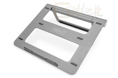 Notebook kiegészitők Digitus DA-90440 Variable Notebook Stand with 7-Port Pop-Out USB-C Docking Station Grey - DA-90440