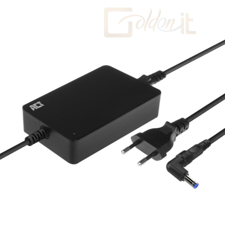 Notebook kiegészitők ACT AC2060 Slim size laptop charger 90W Black - AC2060