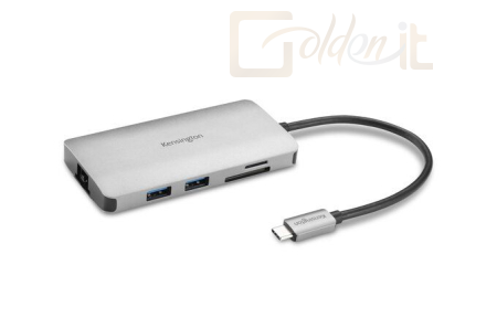 Notebook kiegészitők Kensington UH1400P USB-C 8-in-1 Driverless Mobile Hub - K33820WW