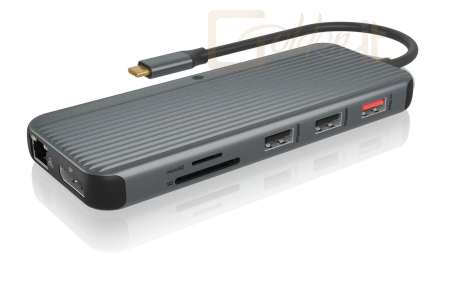 Notebook kiegészitők Raidsonic IB-DK4060-CPD 9in1 Mobile DockingStation with Triple Video Output - IB-DK4060-CPD