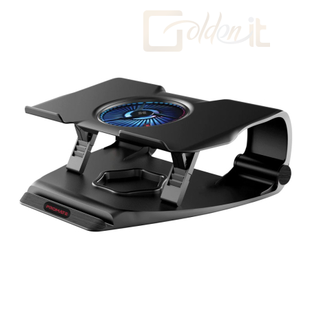 Notebook kiegészitők Promate  FrostBase Superior Cooling Gaming Laptop Stand Black - FROSTBASE