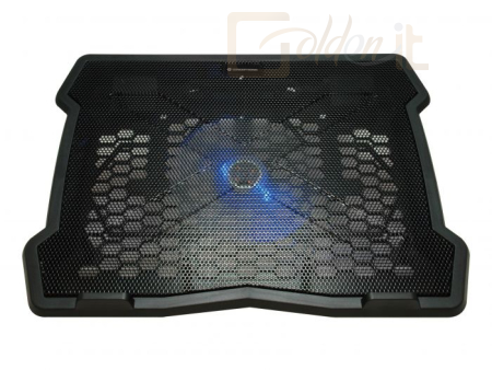 Notebook kiegészitők Conceptronic  THANA05B 1-Fan Laptop Cooling Pad Black - THANA05B