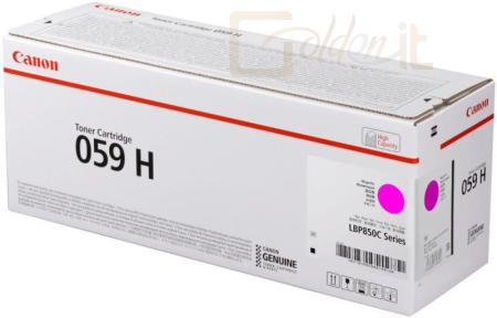 Nyomtató - Tintapatron Canon CRG-059H Magenta toner - 3625C001AA