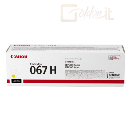 Nyomtató - Tintapatron Canon CRG-067H Yellow toner - 5103C002