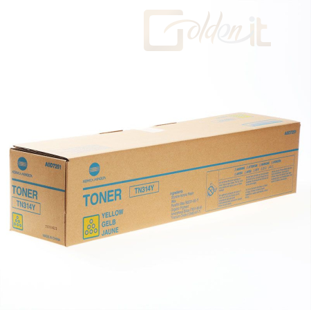 Nyomtató - Tintapatron Konica Minolta TN-314 Yellow toner - A0D7251