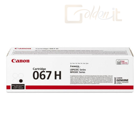 Nyomtató - Tintapatron Canon CRG- 067H Black toner - 5106C002