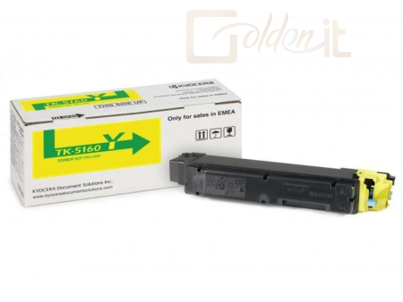 Nyomtató - Tintapatron Kyocera TK-5160 Yellow toner - 1T02NTANL0