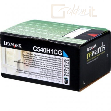 Nyomtató - Tintapatron Lexmark C540 Cyan toner - 0C540H1CG