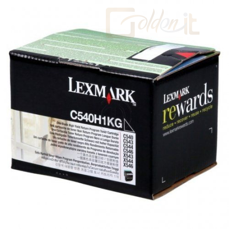 Nyomtató - Tintapatron Lexmark C540 Black toner - 0C540H1KG