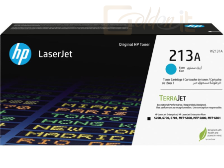 Nyomtató - Tintapatron HP 213A Cyan toner - W2131A