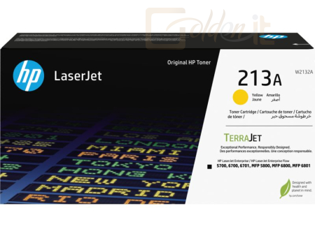 Nyomtató - Tintapatron HP 213A Yellow toner - W2132A