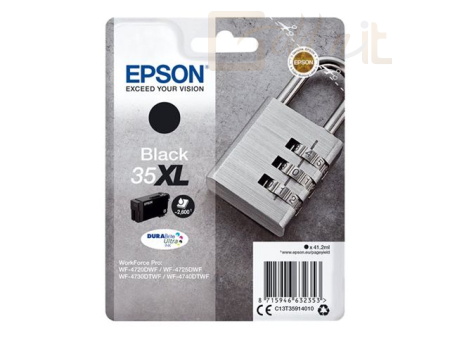 Nyomtató - Tintapatron Epson T3591 (35XL) Black tintapatron - C13T35914010