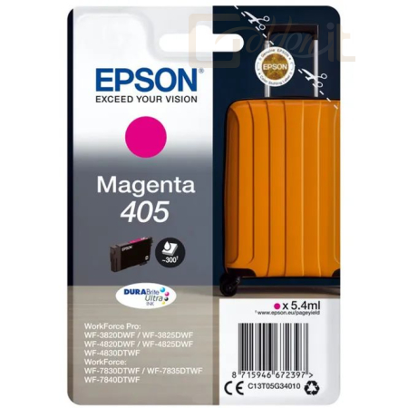 Nyomtató - Tintapatron Epson T05G3 (405) Magenta tintapatron - C13T05G34020