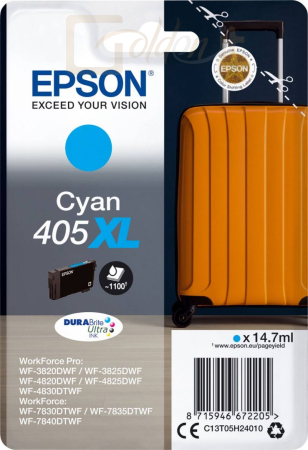 Nyomtató - Tintapatron Epson T05H2 (405XL) Cyan tintapatron - C13T05H24010