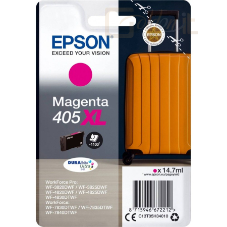 Nyomtató - Tintapatron Epson T05H3 (405XL) Magenta tintapatron - C13T05H34010