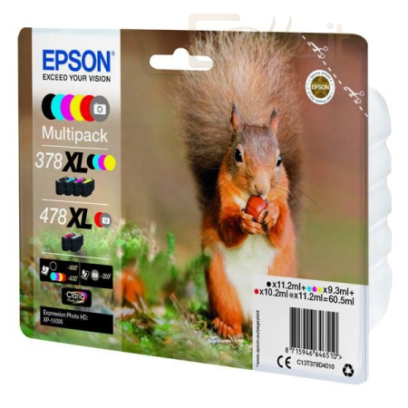 Nyomtató - Tintapatron Epson T379D (378XL, 478XL) Multipack tintapatron - C13T379D4020