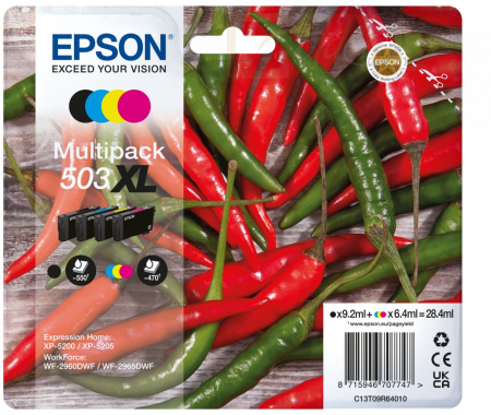 Nyomtató - Tintapatron Epson T09R6 (503XL) Multipack tintapatron - C13T09R64010