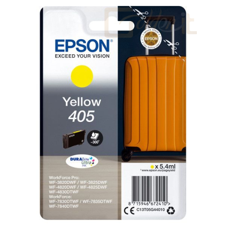 Nyomtató - Tintapatron Epson T05G4 (405) Yellow tintapatron - C13T05G44010