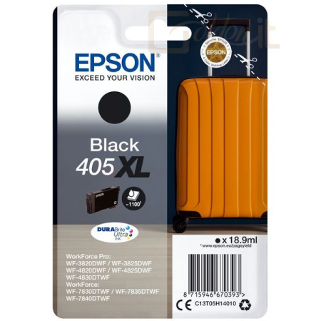 Nyomtató - Tintapatron Epson T05H1 (405XL) Black tintapatron - C13T05H14010